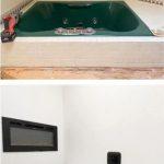 Bathroom before and after 2