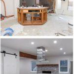 kitchen before and after